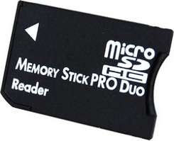 Adattatore MicroSD TO MS Memory Stick PRO Duo