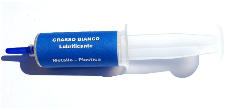 Grasso Lubrificante Bianco Metallo-Plastica 20Gr
