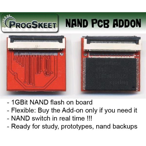 ProgSkeet NAND PCB 1GBit per dual Nand